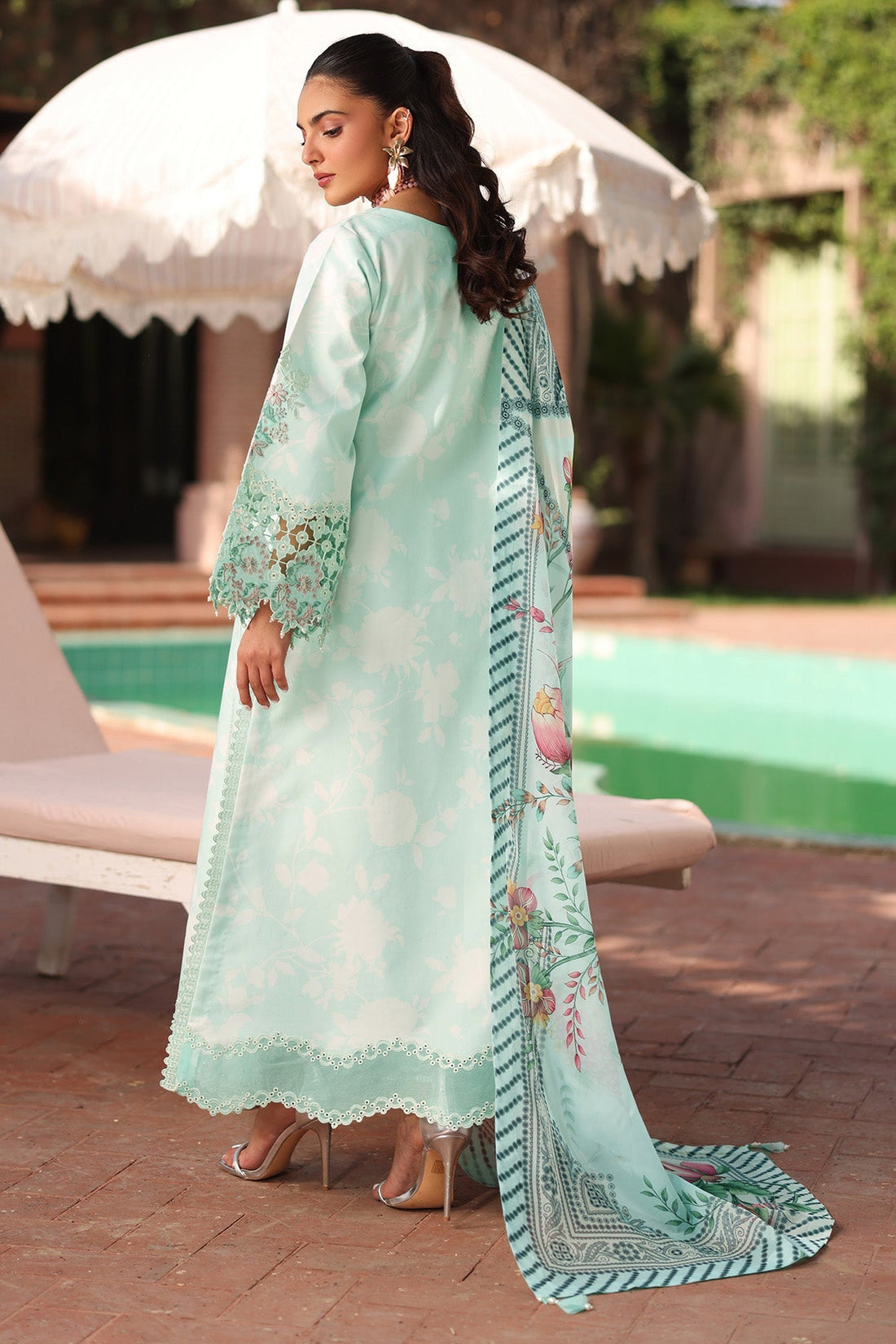 Alizeh | Embroidered Printed Festive Edit 25 | AF-EPL-7031-MIREGA