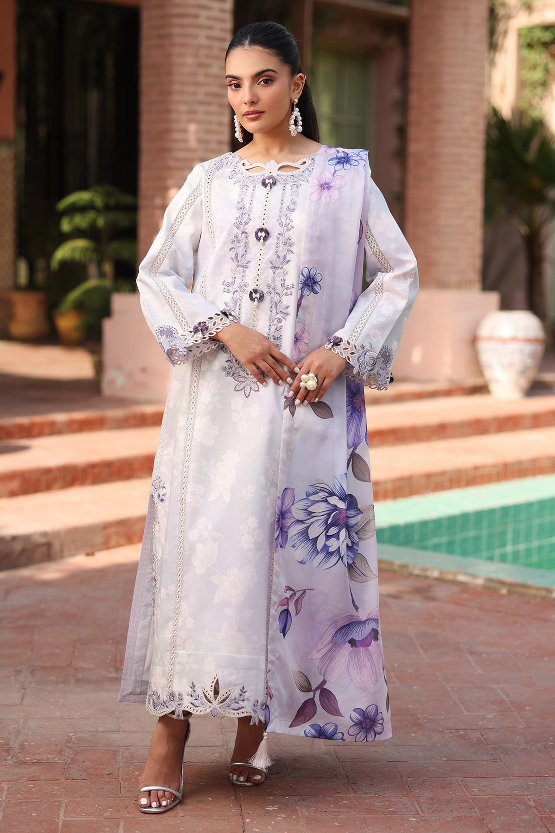 Alizeh | Embroidered Printed Festive Edit 25 | AF-EPL-7039-PRESTA