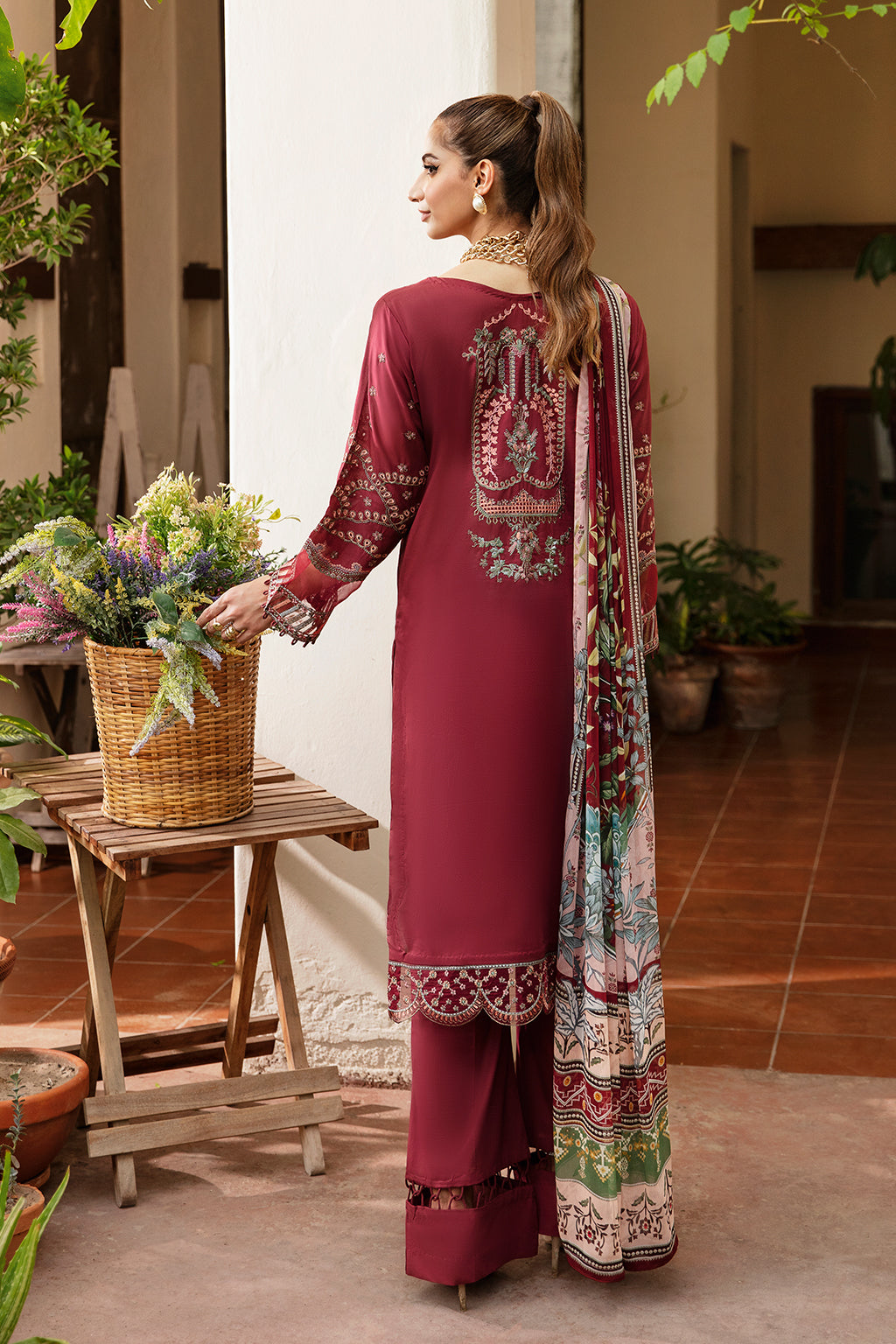 Ramsha | Riwayat Lawn Collection | Y-801