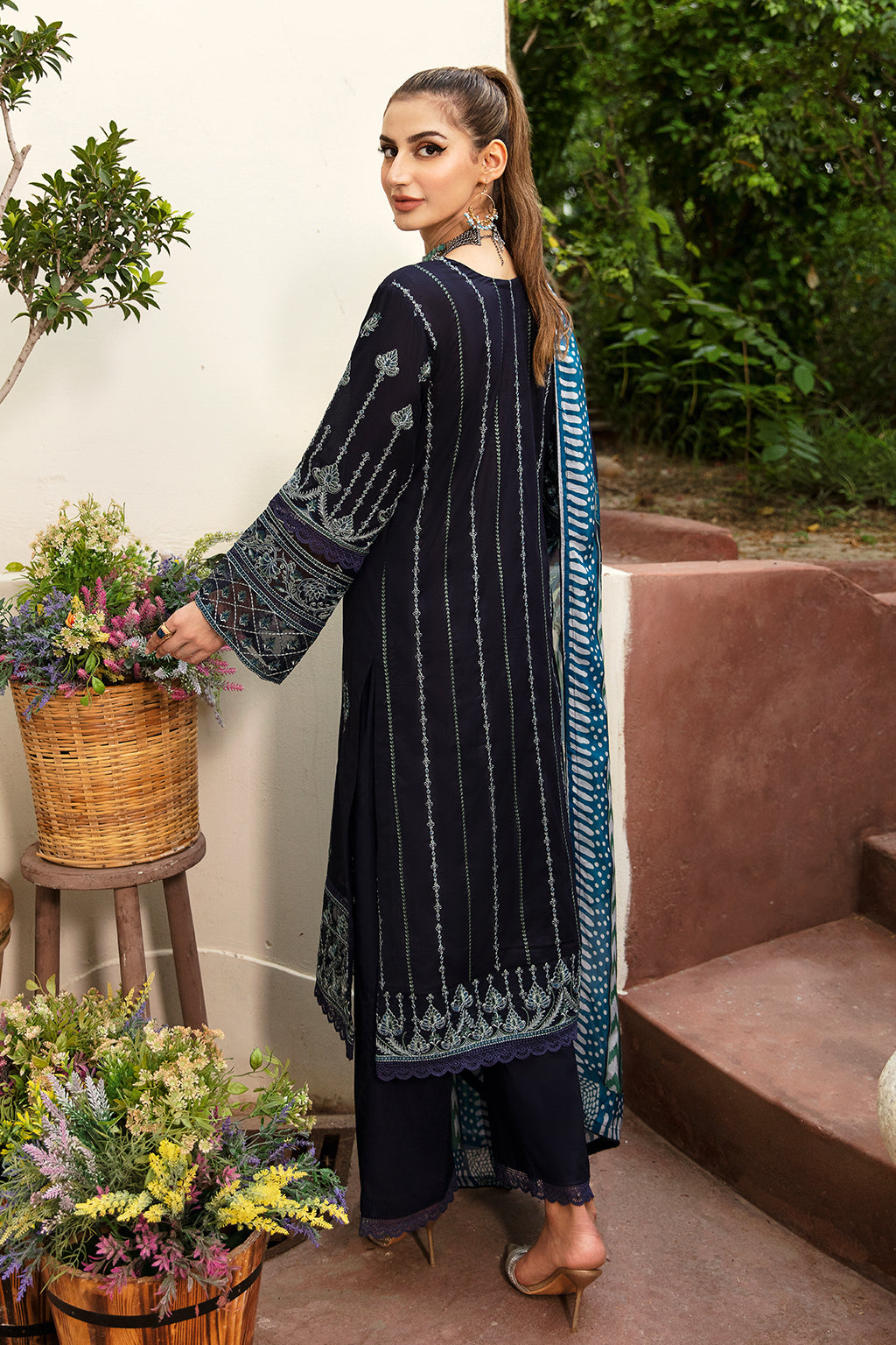 Ramsha | Riwayat Lawn Collection | Y-803