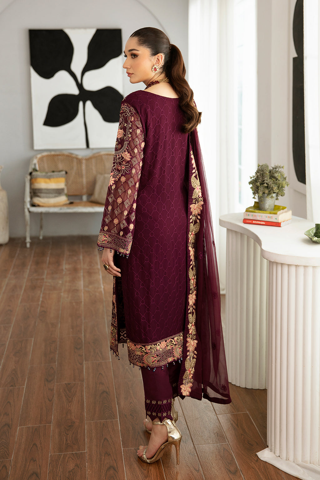 Ramsha | Rangoon Chiffon Collection 24 | D-1104