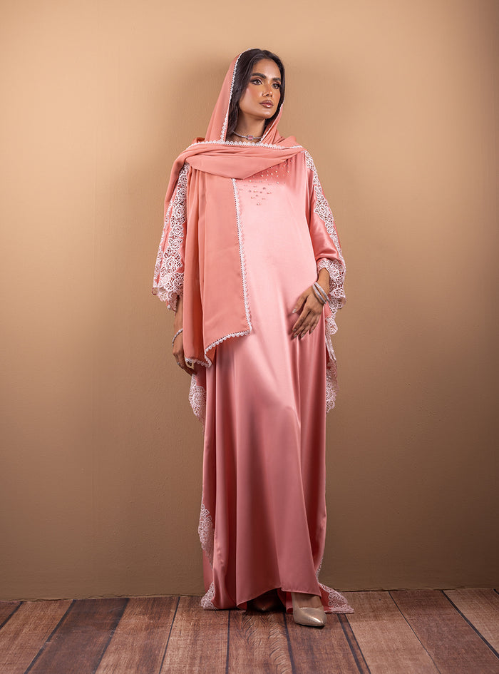 Zainab Chottani | The Kaftan Edit | Coral Blossom