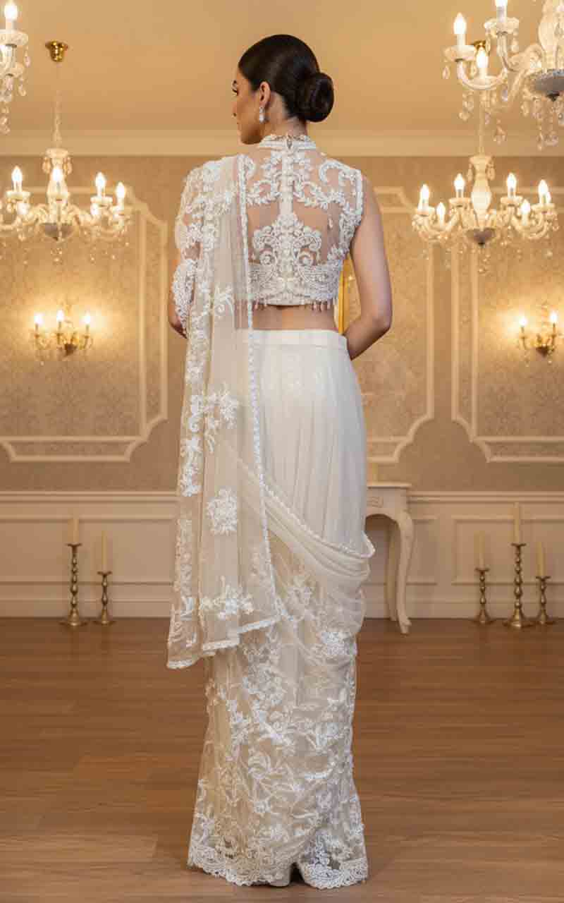 Threads and Motifs | Formal Dresses 25 | Embroidered Saree