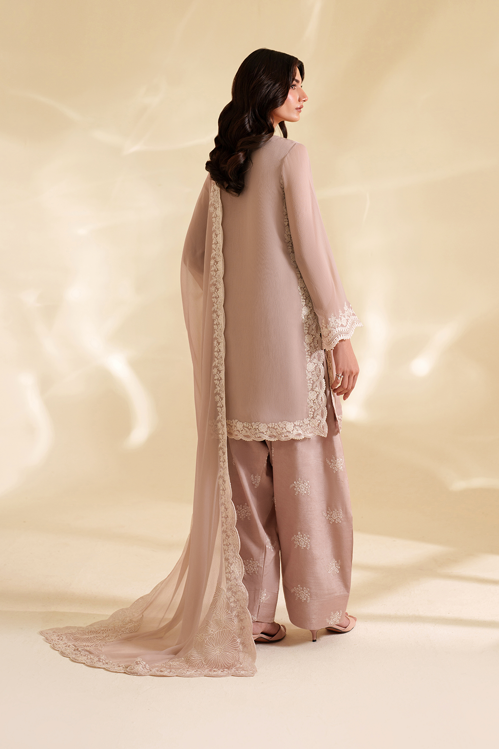 Iznik I Festive Formal I CC-79 Embroidered Chiffon