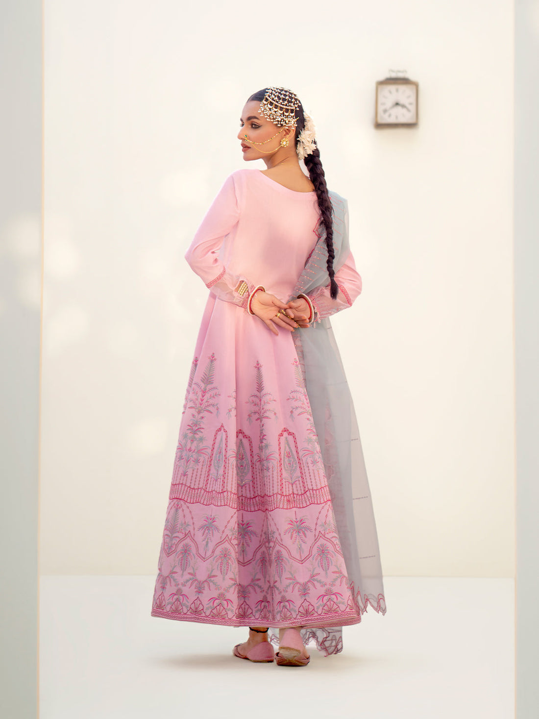 Fozia Khalid | Eid Edit 24 | Cranberry Pink