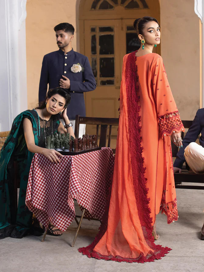 Faiza Faisal | Maya Luxury Lawn | Paula