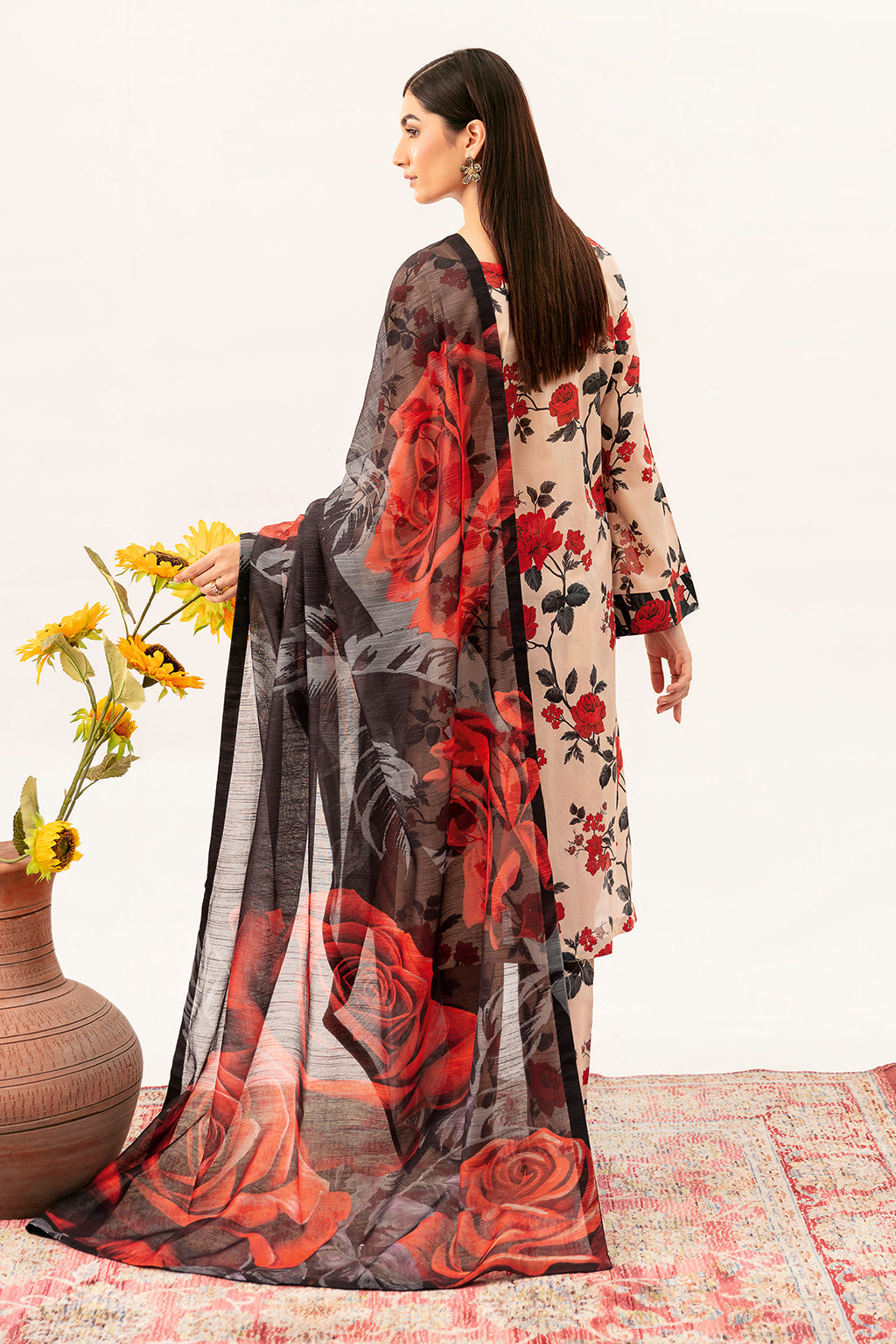 Afsanah | Ready to Wear | Subdued Rust AP-05