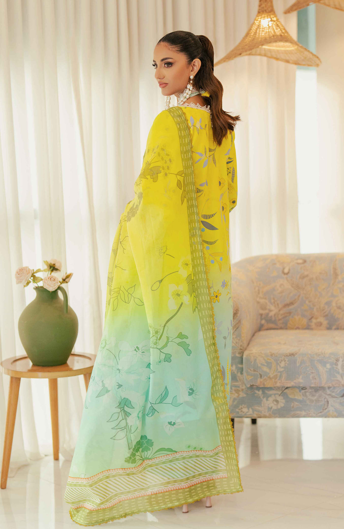 Al Zohaib | Sun Shine Bloom Cotton Silk | SCS-24-09