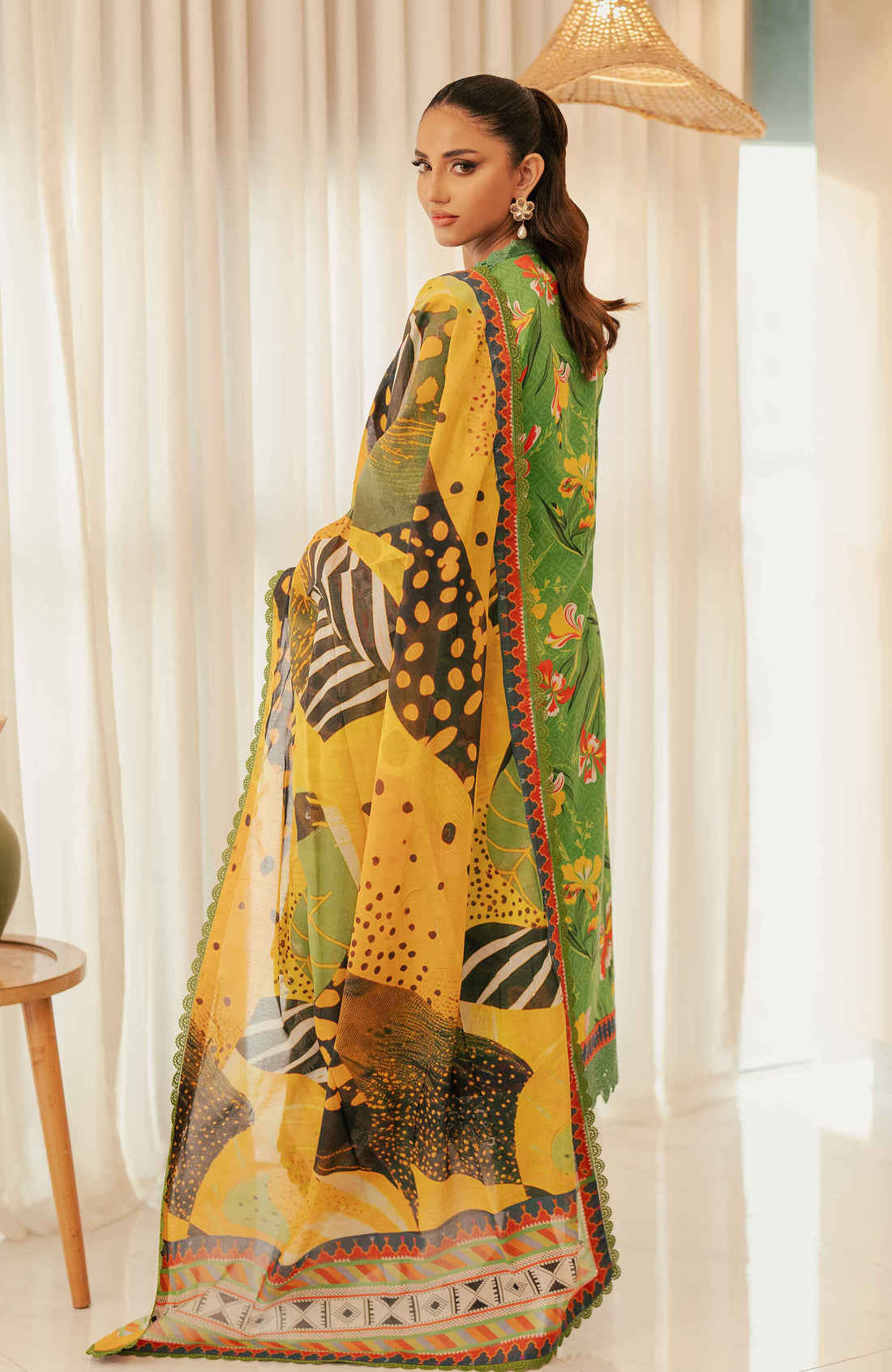 Al Zohaib | Sun Shine Bloom Cotton Silk | SCS-24-11
