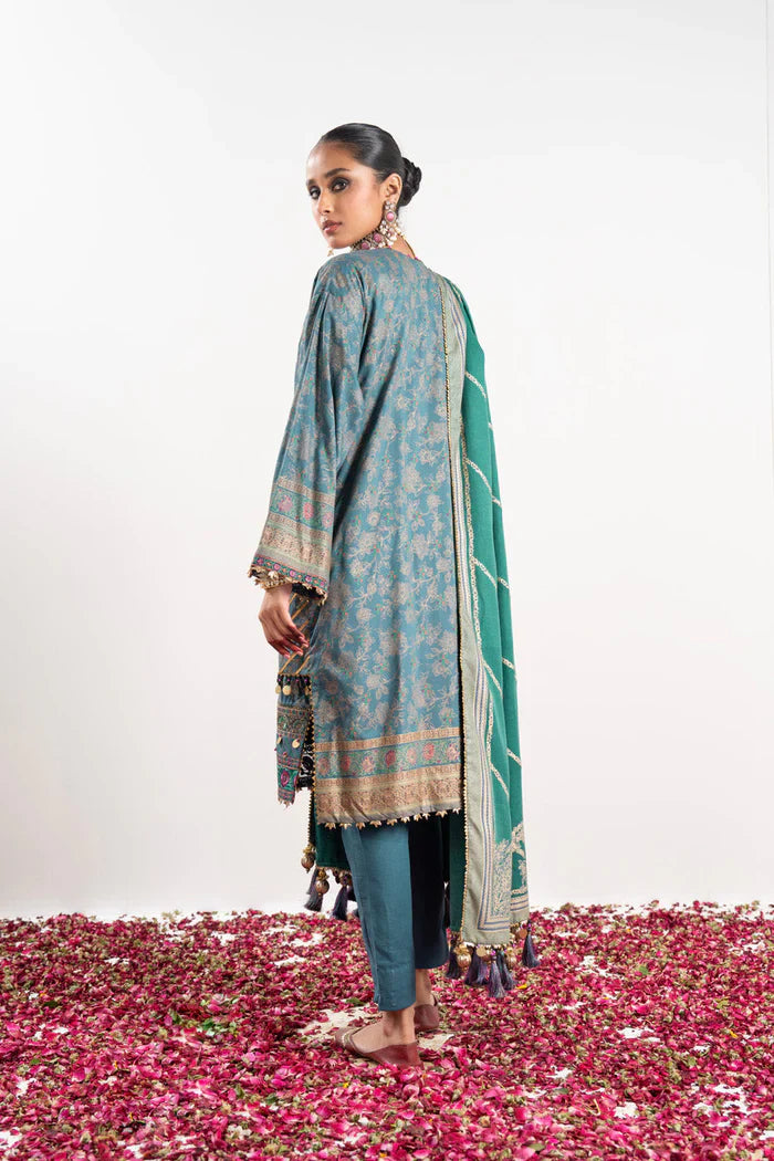 Alkaram | Festive Collection | FC-W-28K-23-3-Bluish Grey