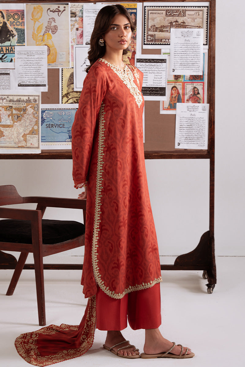 Cross Stitch | Khaddar Linen 25 | RUSTIC AURA