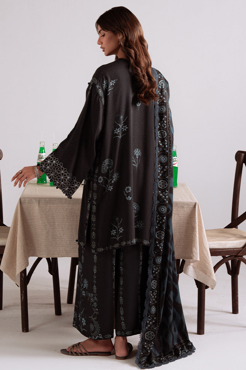 Cross Stitch | Khaddar Linen 25 | SHADOW TEAL