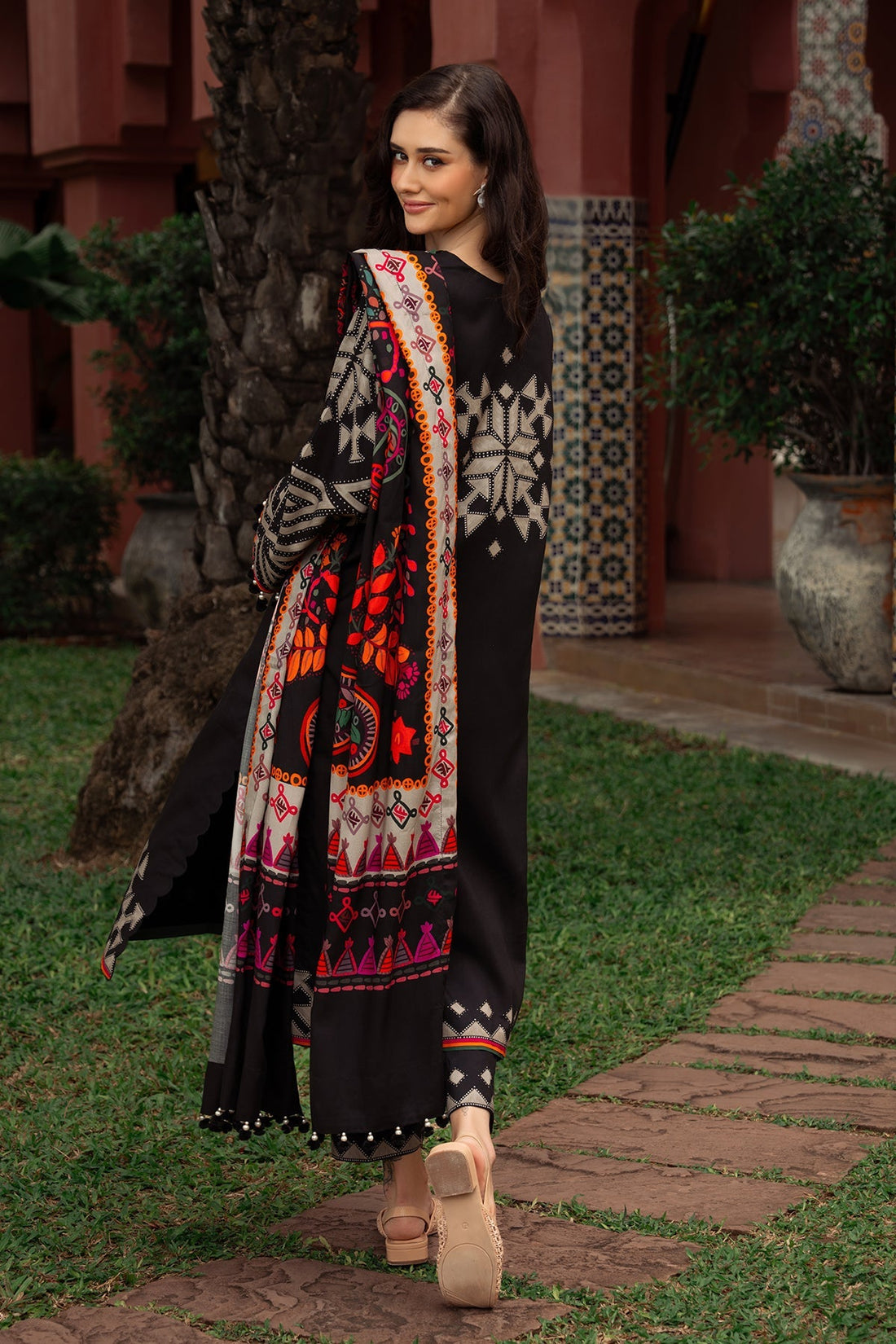 Charizma | C Prints Winter 25 | 3-PC Unstitched Printed Linen Collection CPW5-06
