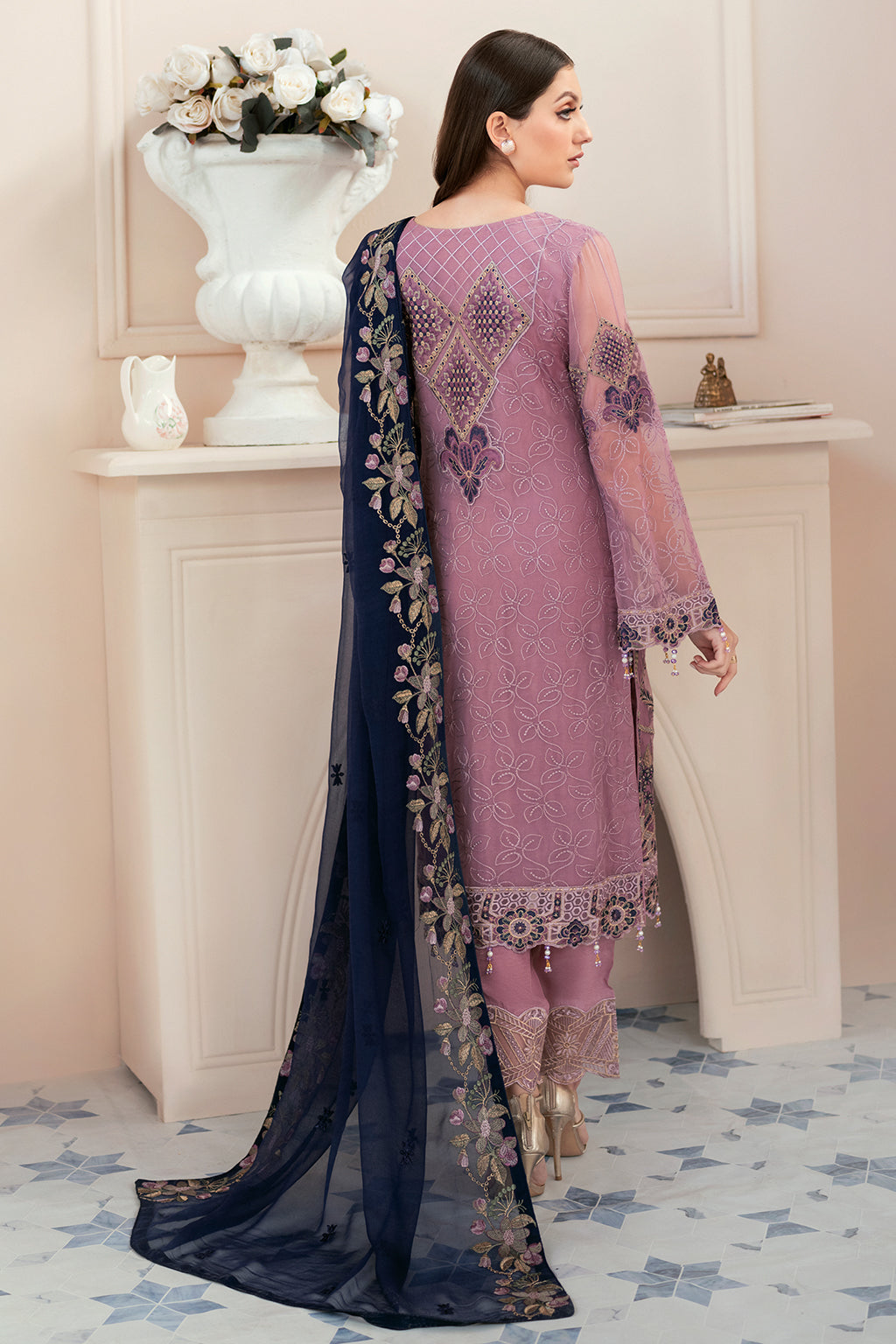 Ramsha | Rangoon Chiffon Collection 24 | D-910