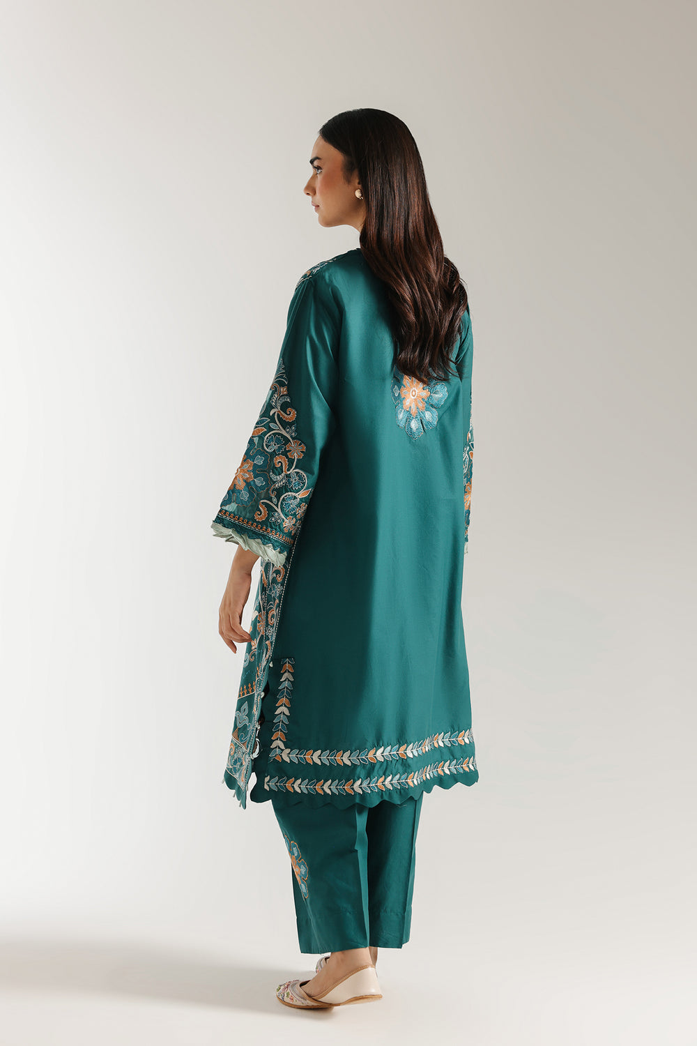 Ethnic | Rozana Collection 25 | Embroidered Dress 21A