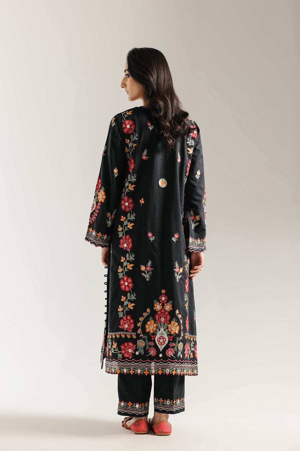 Ethnic | Rozana Collection 25 | Embroidered Dress 16A