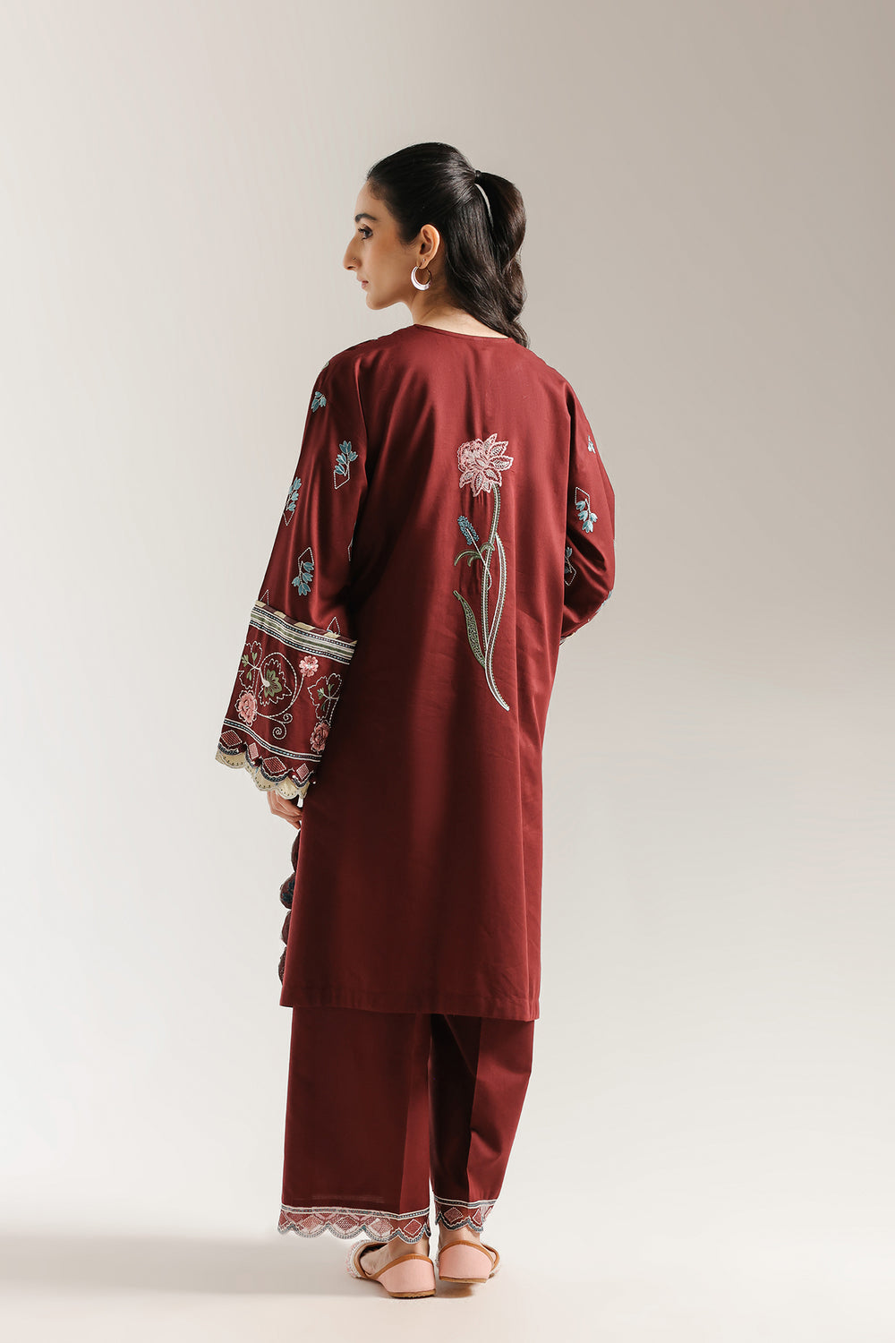 Ethnic | Rozana Collection 25 | Embroidered Dress 11A