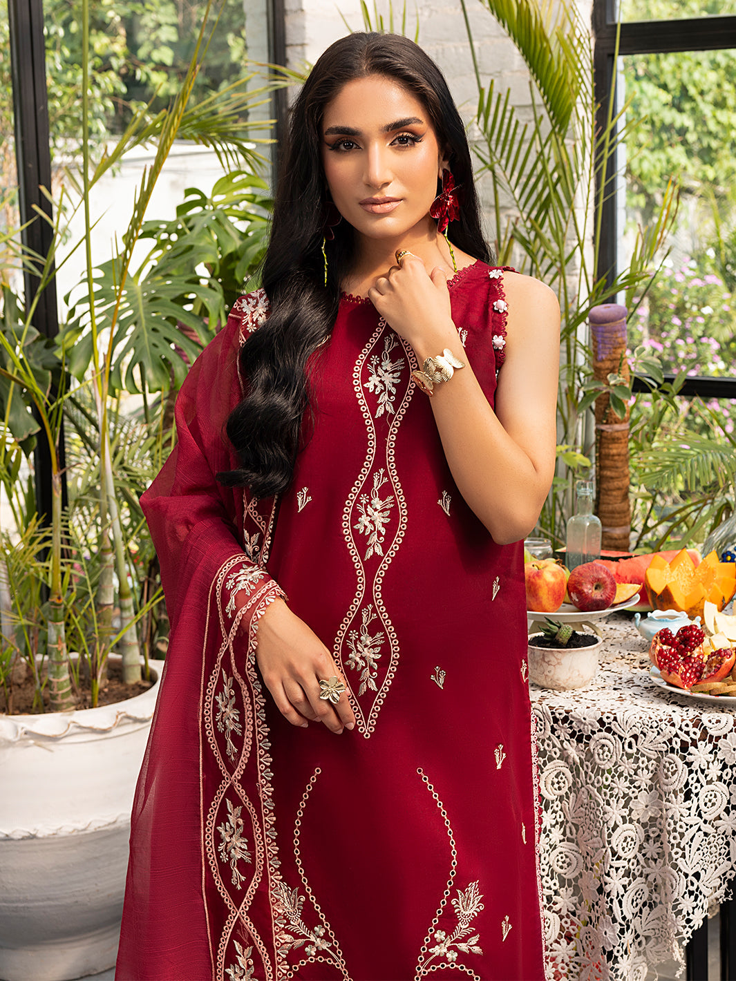 Izel | Meadow Muse Embroidered Lawn 25 | EVARA