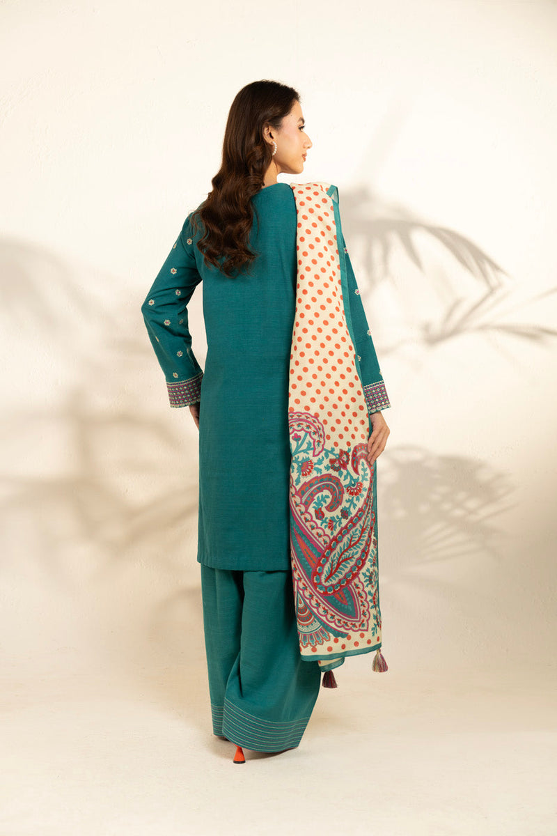 Al Karam | Winter 25 | FW-82.1-25-1-Teal