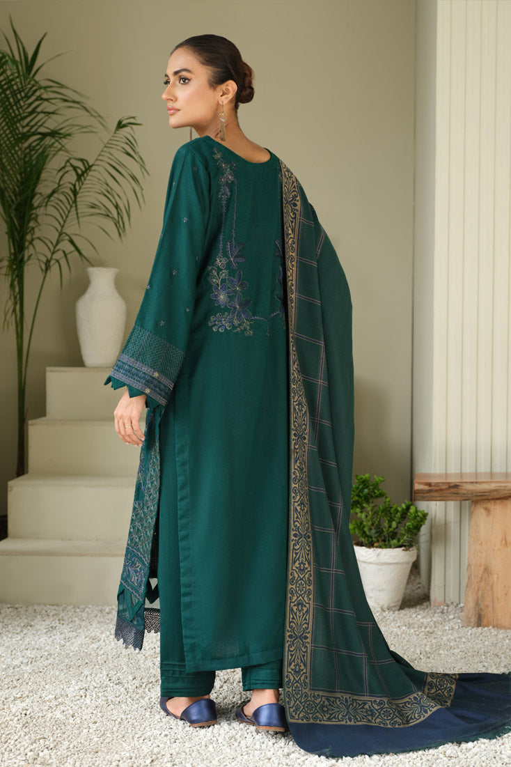 Marjjan | Aangan Embroidered Viscose | MDS-75 (GREEN)
