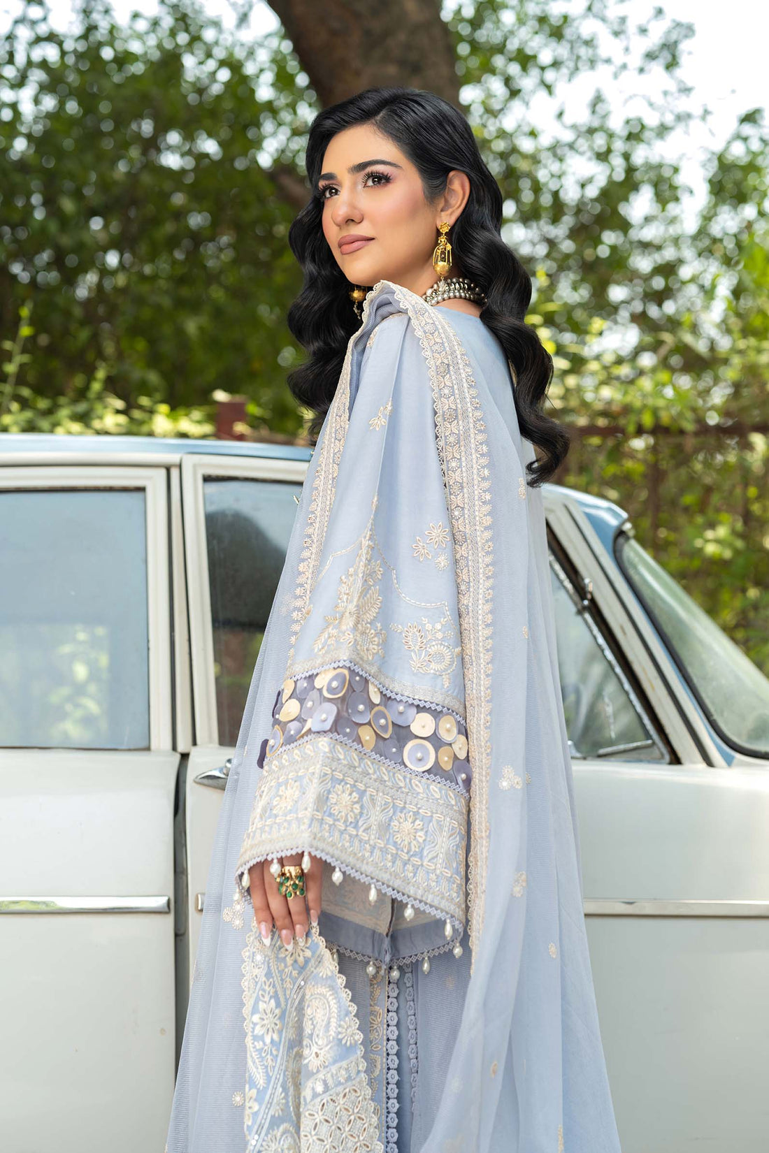 Maryam Hussain | Luxury Lawn 25 | Badal