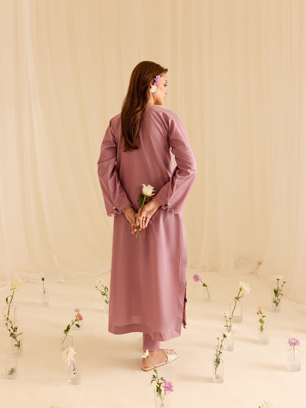 Mahnur | Petal Whispers Lawn Pret | Liliosa