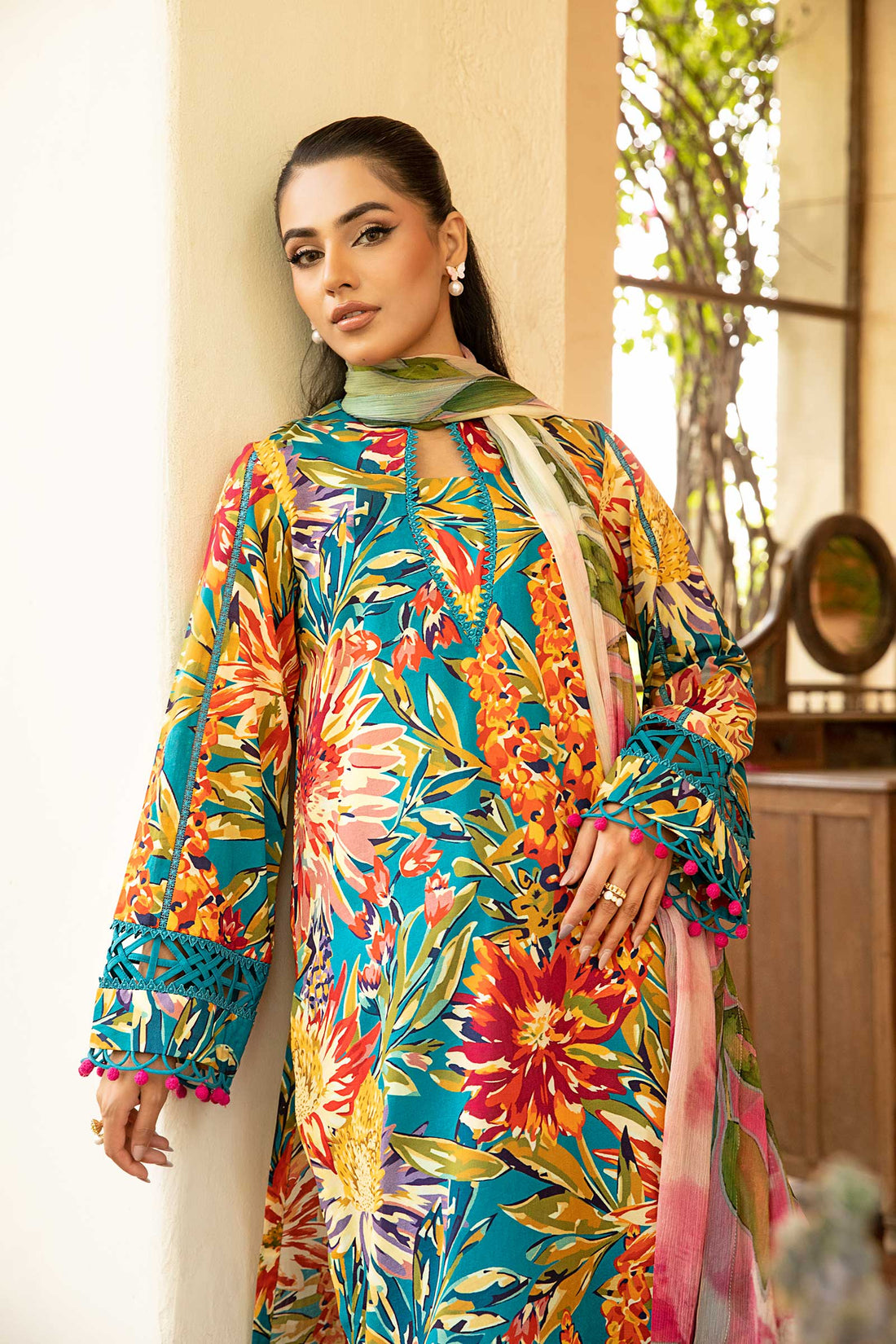 Maria B | Eid Basic Lawn | MB-CUS25-903A