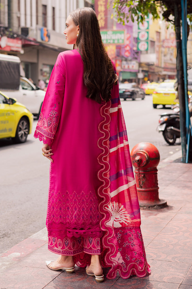 Marjjan | Carnation Lawn | MBL-17 B (HOT PINK)