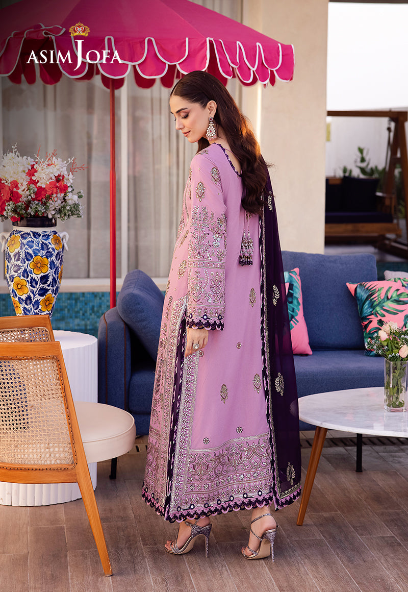 Asim Jofa | Uraan Lawn Chiffon Collection | AJUR-03