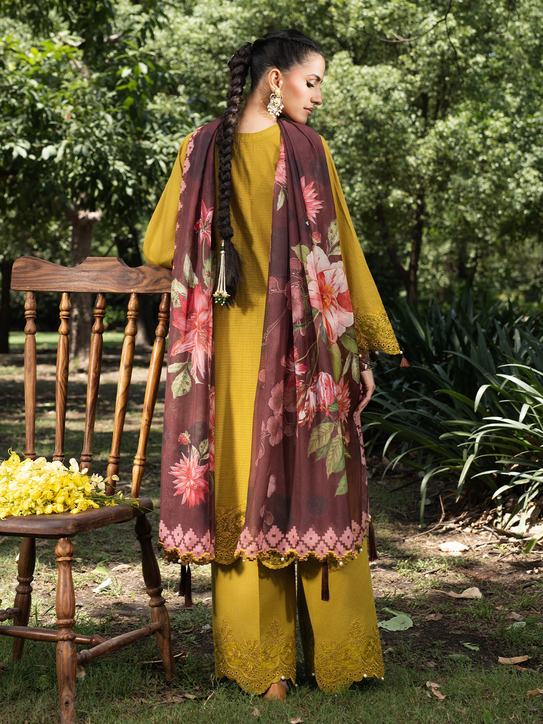 Hemstitch | The Garden Lawn | Matcha