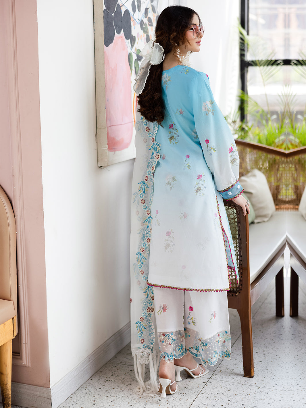 Mahnur | After Hours Luxury Lawn 25 | Pastel Pop