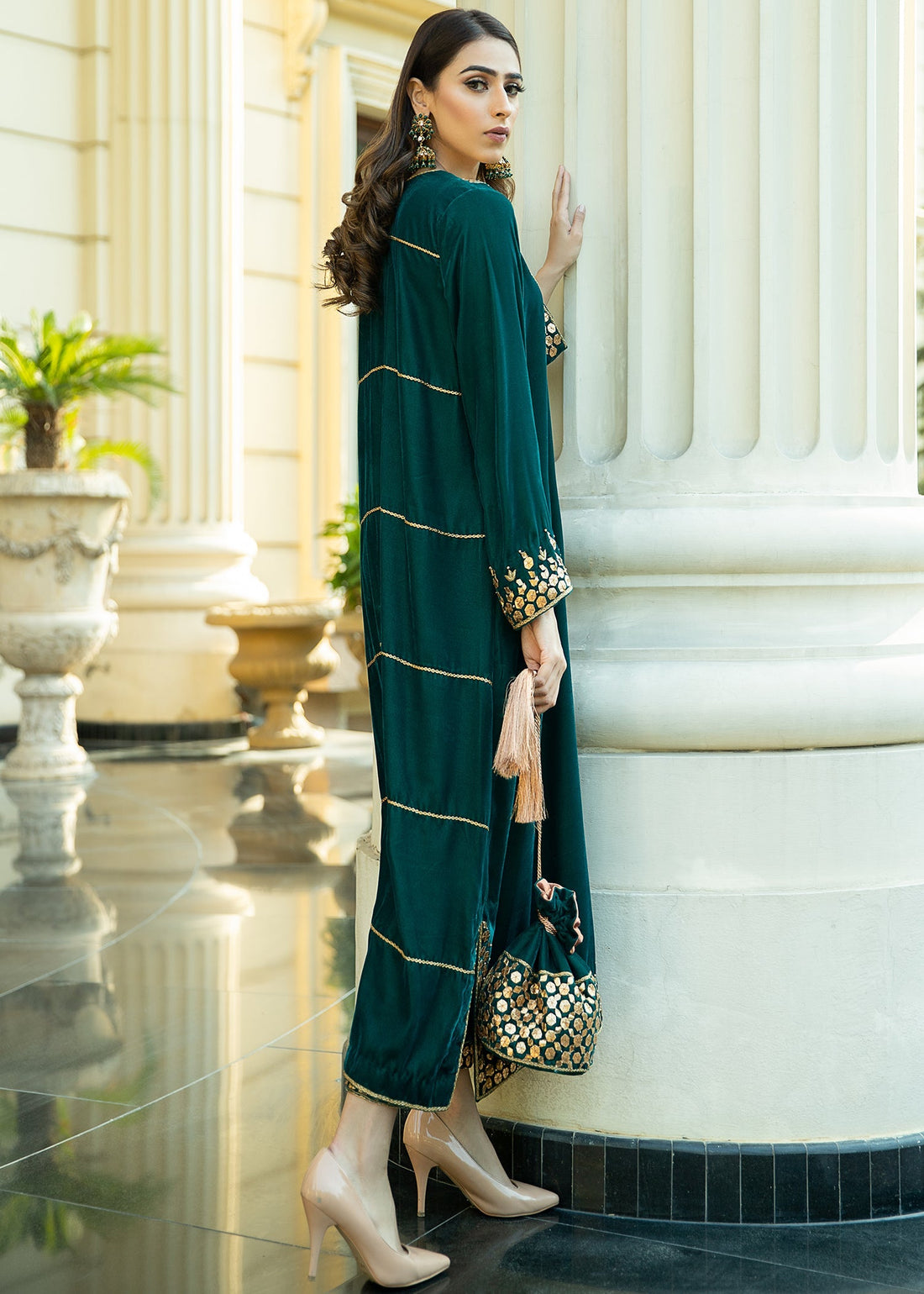 Purple Haze | Velvet Formals | Teal Blue Velvet