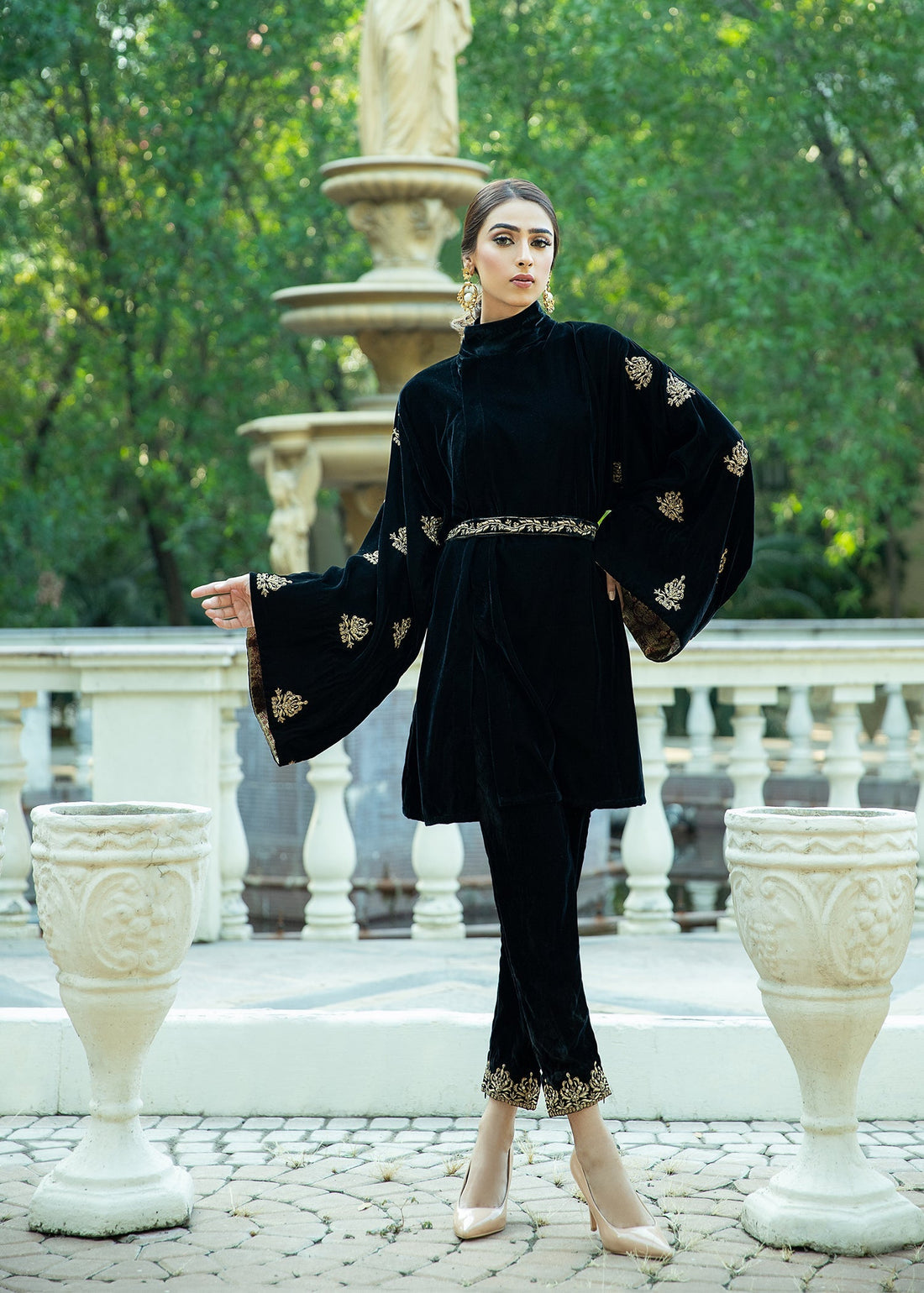 Purple Haze | Velvet Formals | Black velvet Jacket