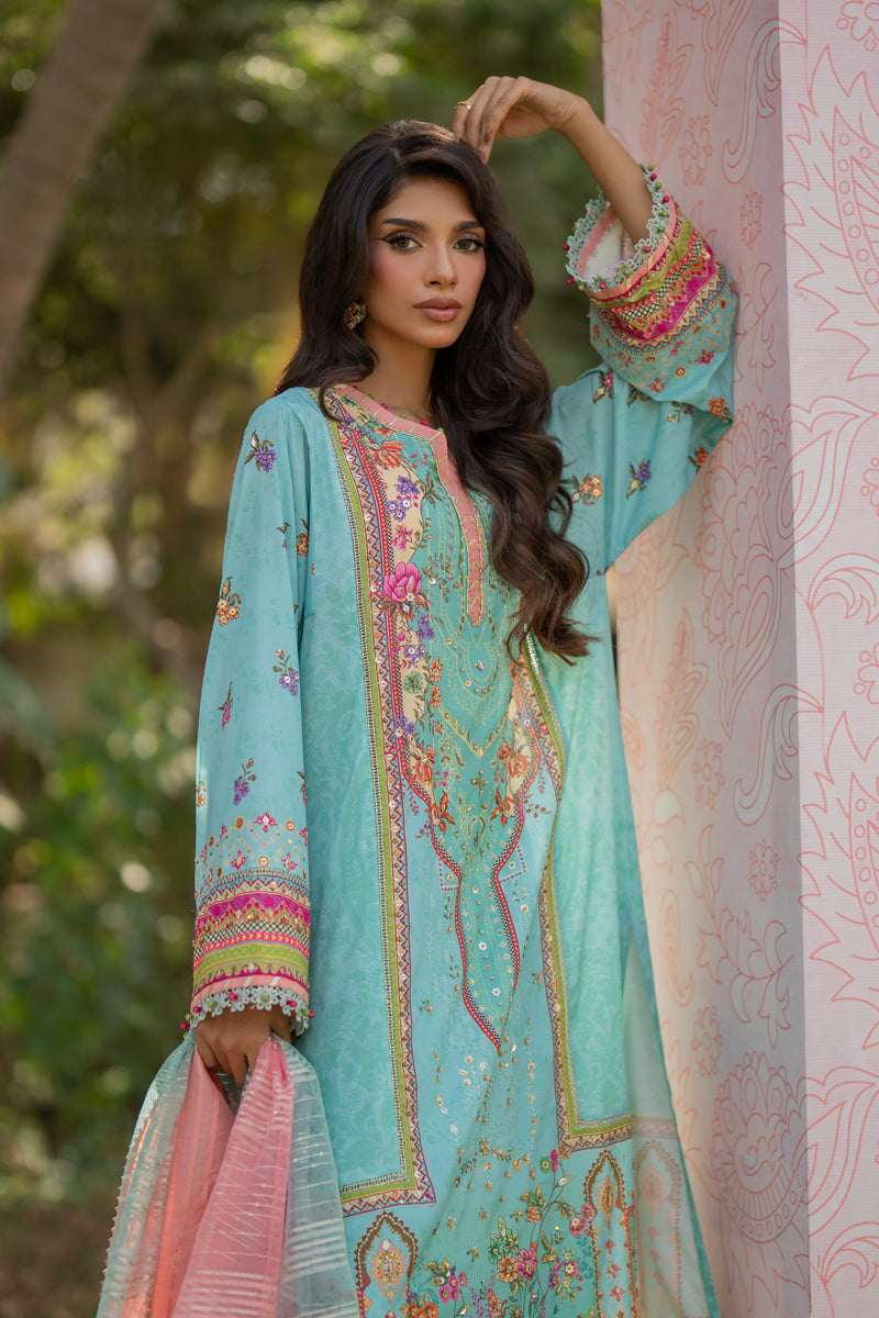 Qalamkar | Luxe Silk | UA-06 SARA