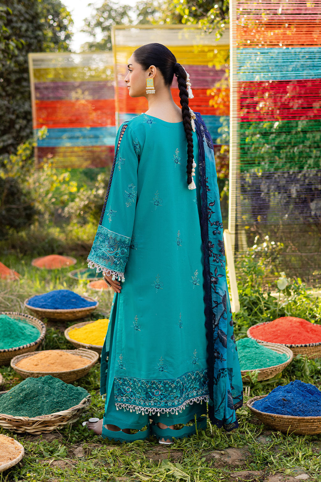 Ramsha | Riwayat Lawn Collection | Y-1201