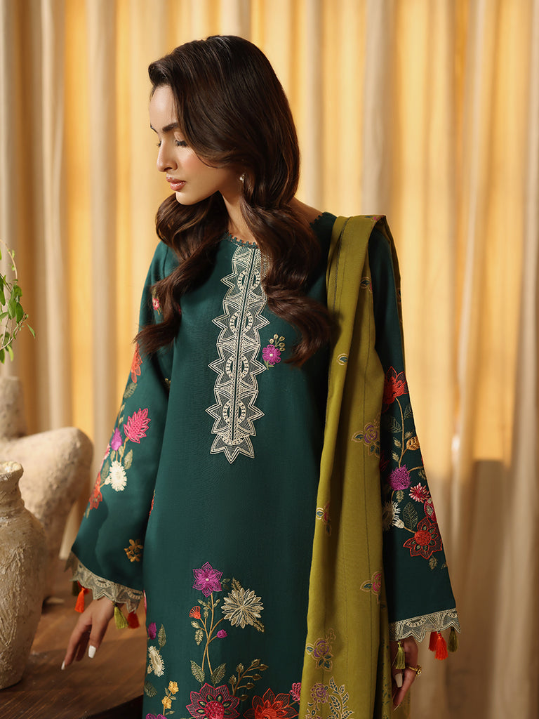 Rajbari | Nissa Embroidered Shawl | Embroidered Shawl Series 11