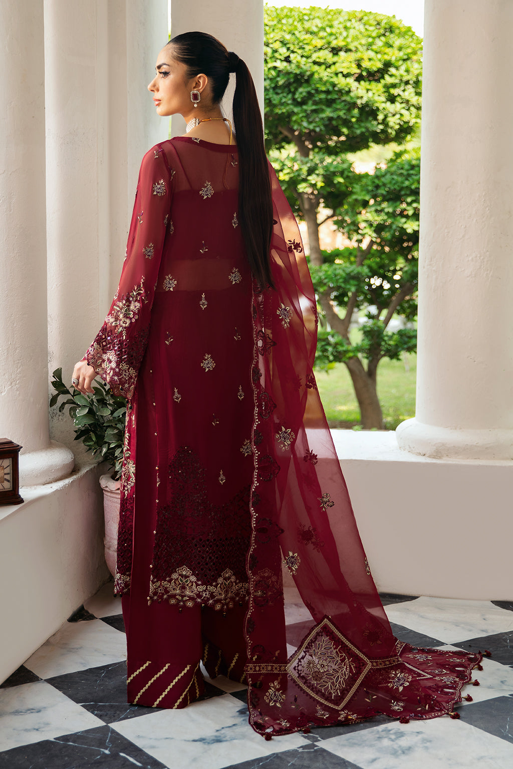 Ramsha | Dastak Luxury Chiffon Collection | Q-103