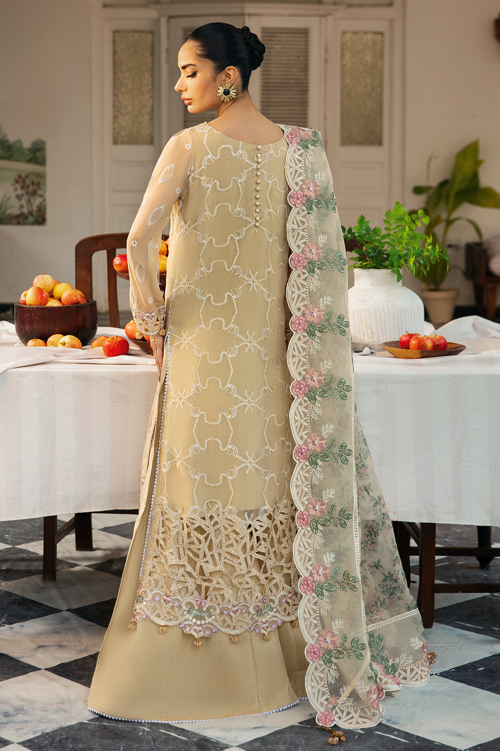 Ramsha | Dastak Luxury Chiffon Collection | Q-105