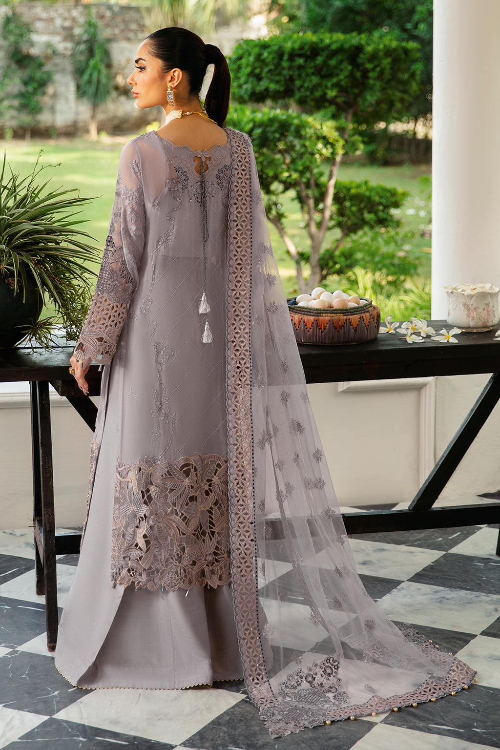 Ramsha | Dastak Luxury Chiffon Collection | Q-104
