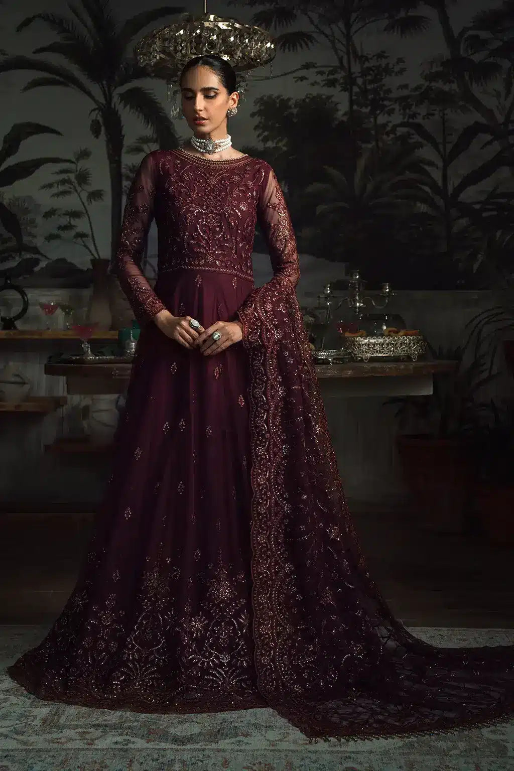 Zarif | LA ROSELLA Formals | ZLR 06 CARMINE