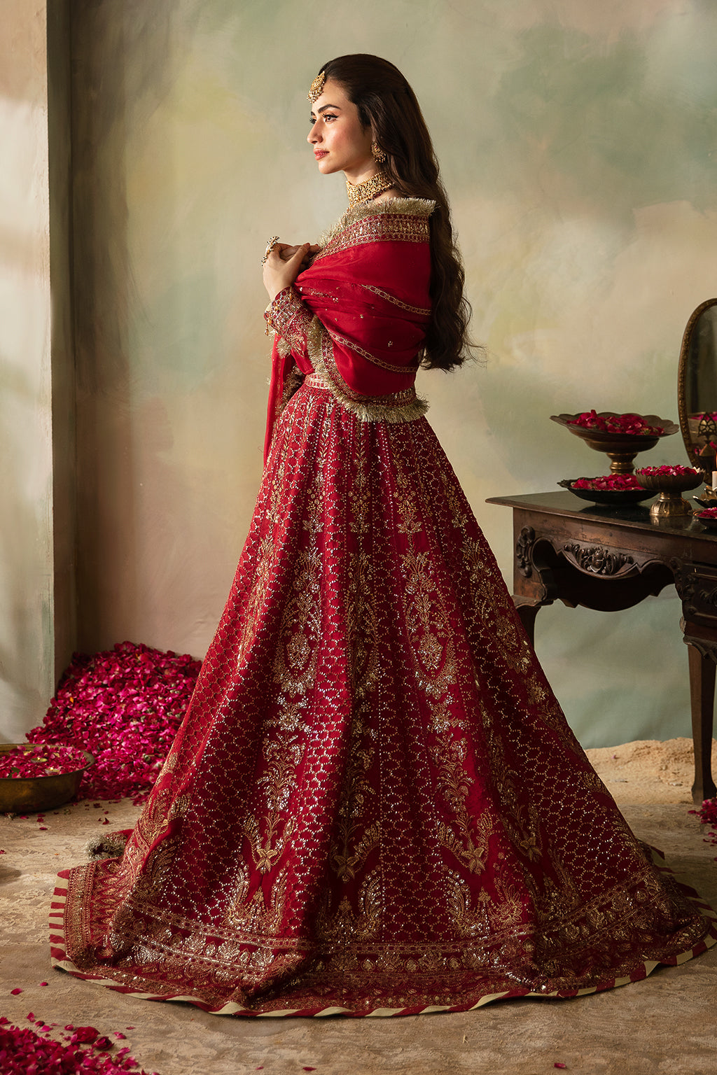 Saad Shaikh | Elana Wedding Formals | Cerise