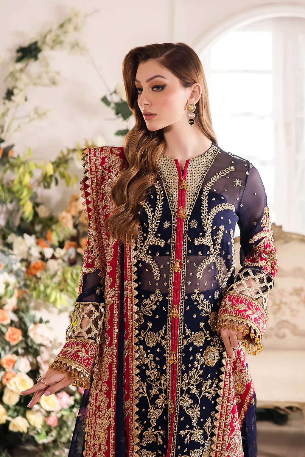 Saad Shaikh | Panache Luxury Chiffon 24 | Zofiya