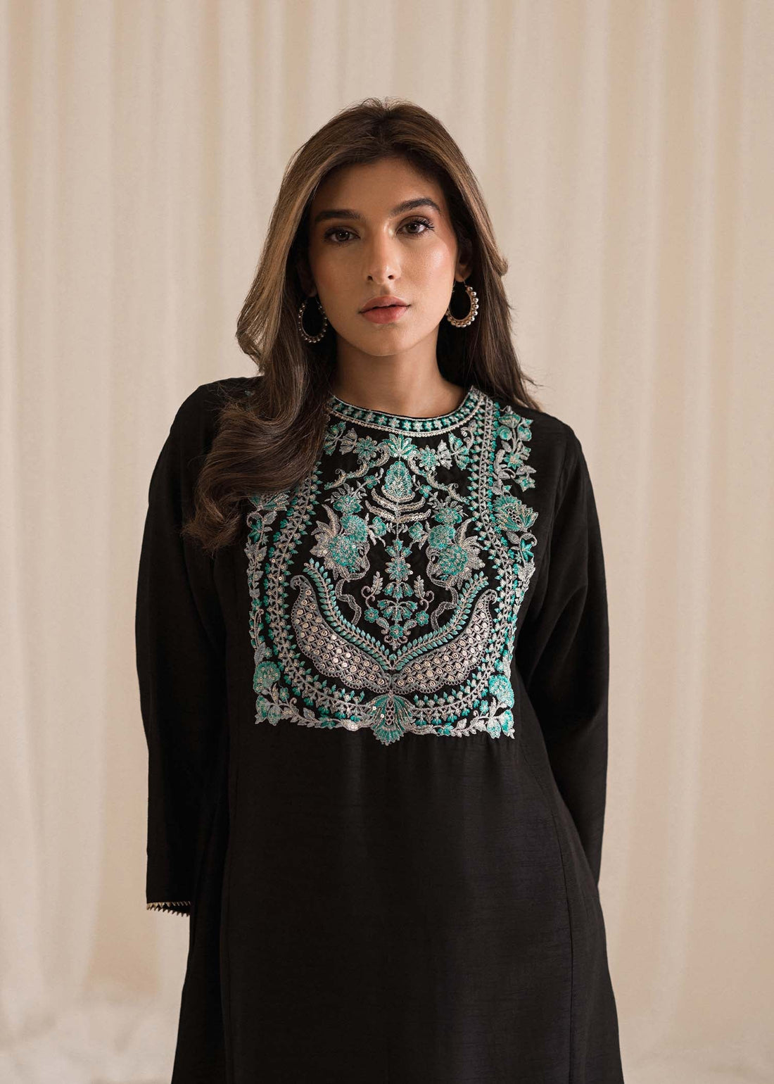 Sadaf Fawad Khan | Lyla Festive Pret | Black Pool