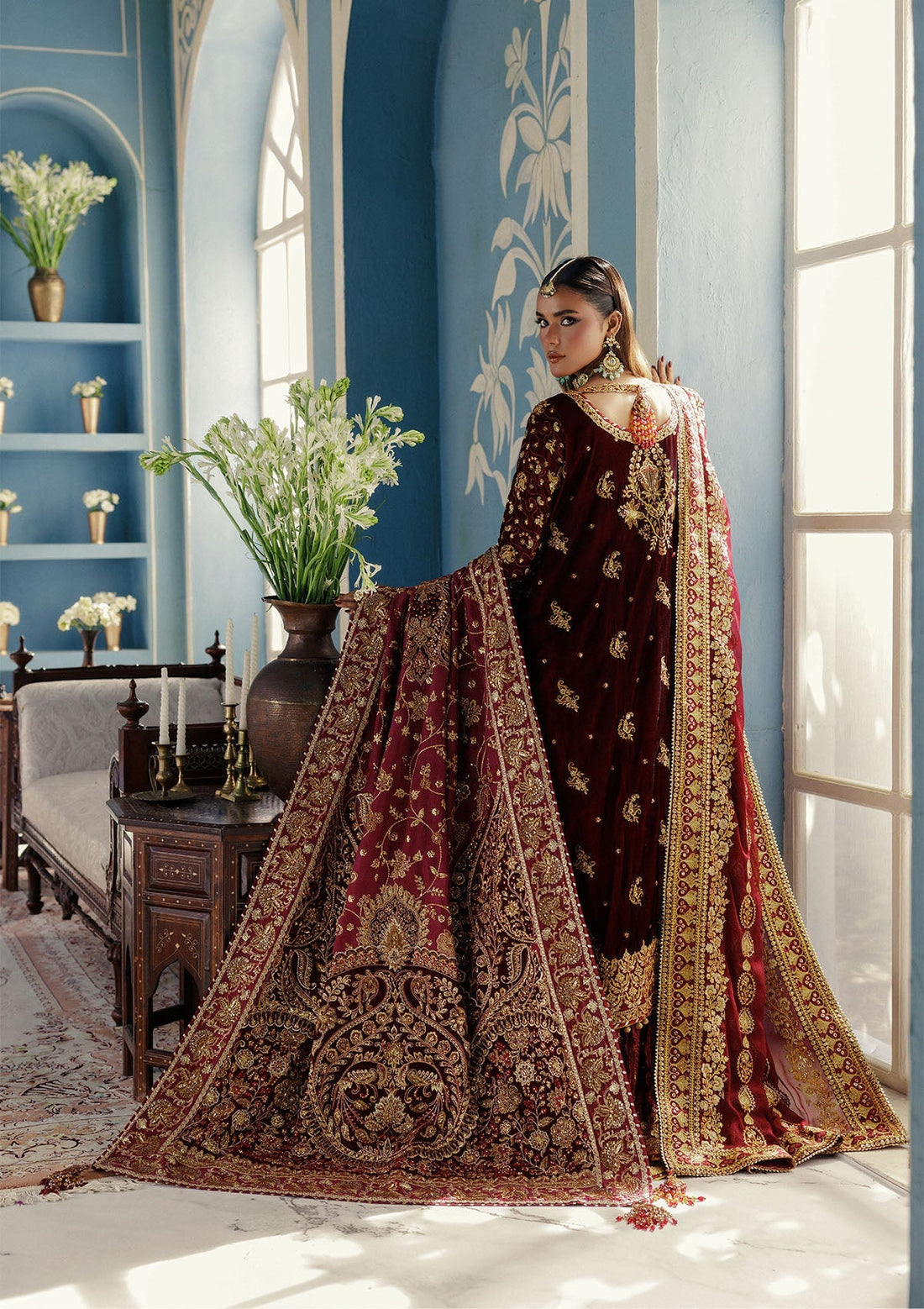 Aik Atelier | Udaipur Velvet 25 | LOOK 05
