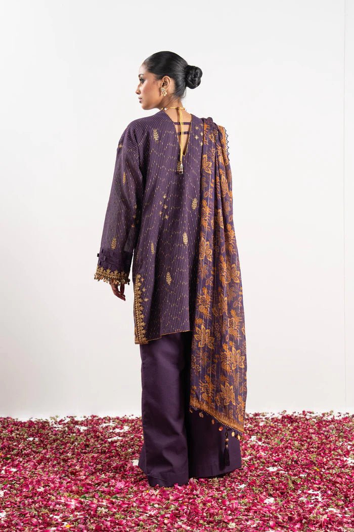 Alkaram | Festive Collection | FC-W-13D-23-3-Purple