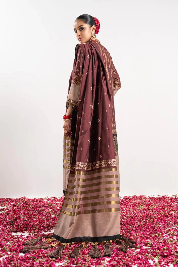 Alkaram | Festive Collection | FC-W-24I-23-3-Maroon Red