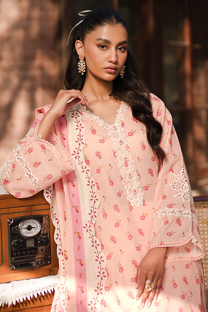 Cross Stitch | Eid Lawn 24 | PEACH GLAM