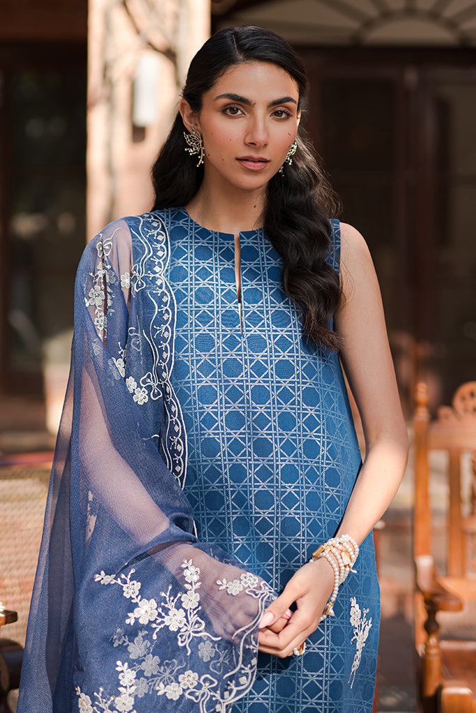 Cross Stitch | Eid Lawn 24 | ANTIQUE ROYAL