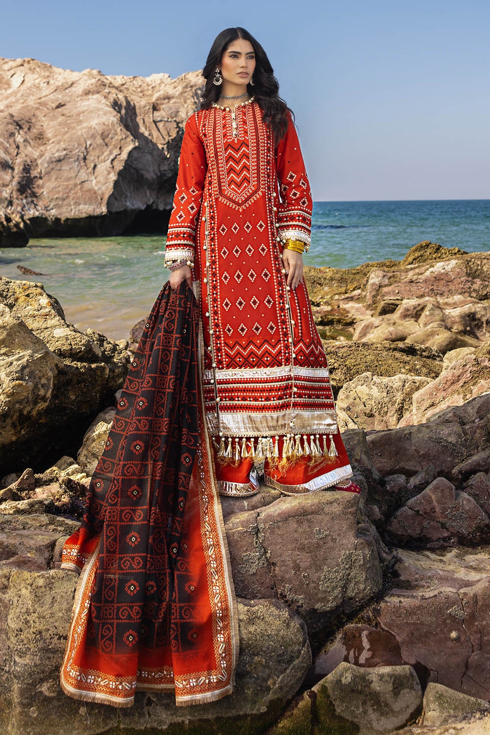 Gul Ahmed | Chunri Lawn 25 | CL-52443