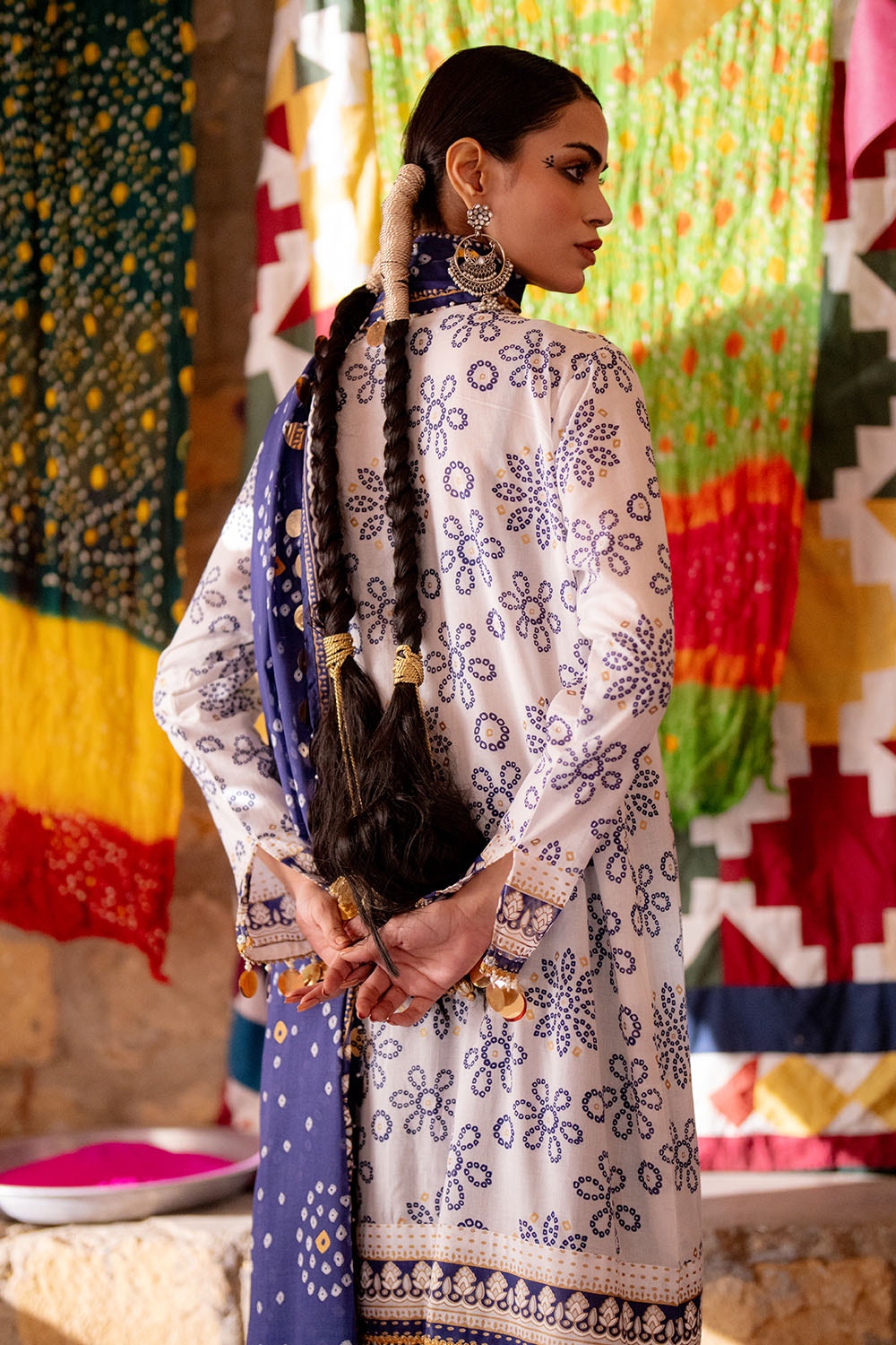 Gul Ahmed | Chunri Lawn 25 | CL-52411 B